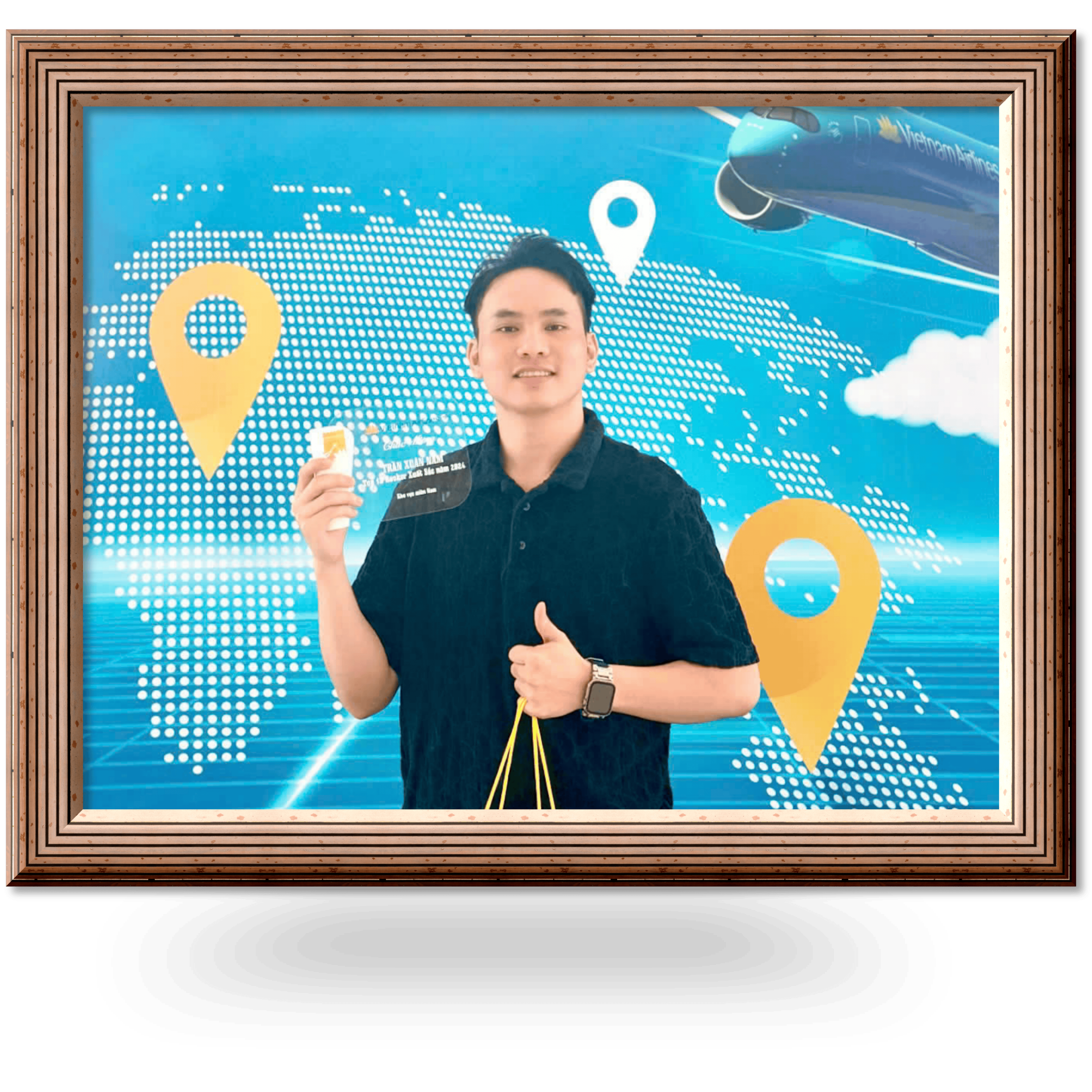 Cúp khen thưởng 9